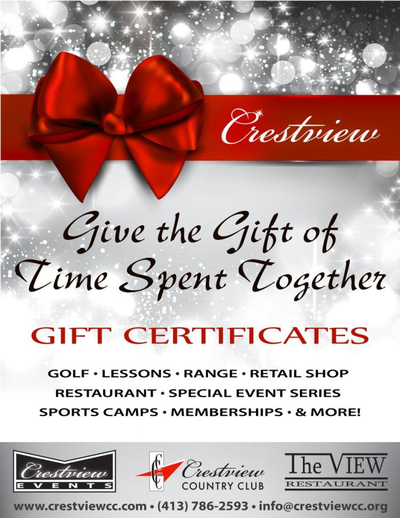 gift certificate flyer