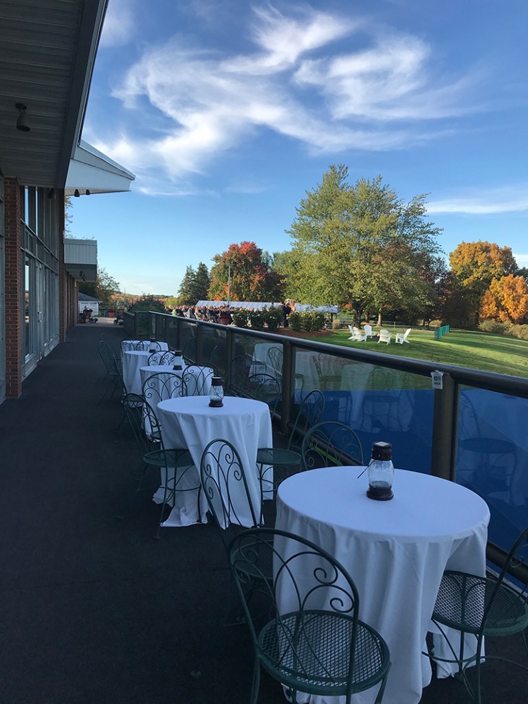 patio area