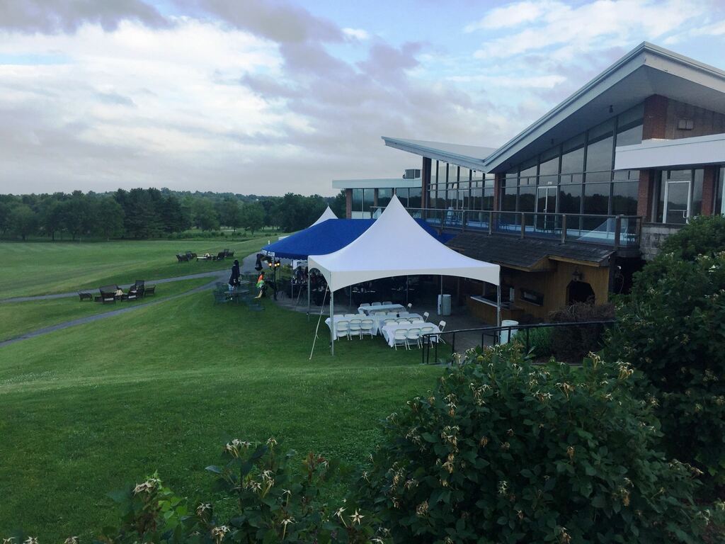 tents set up for outdoors event
